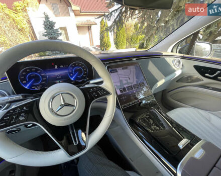Синий Мерседес EQS SUV, объемом двигателя 0 л и пробегом 31 тыс. км за 67000 $, фото 50 на Automoto.ua