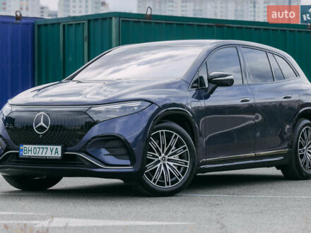 Мерседес EQS SUV 2022 в Киеве на Automoto.ua Синий Мерседес EQS SUV, объемом двигателя 0 л и пробегом 37 тыс. км за 97777 $, фото 1 на Automoto.ua