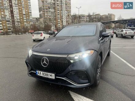 Синий Мерседес EQS SUV, объемом двигателя 0 л и пробегом 19 тыс. км за 70000 $, фото 1 на Automoto.ua