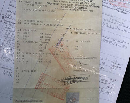 Белый Мерседес eSprinter, объемом двигателя 0 л и пробегом 26 тыс. км за 18300 $, фото 21 на Automoto.ua