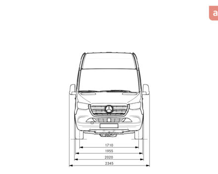 купити нове авто Мерседес eSprinter 2025 року від офіційного дилера Галичина-Авто Мерседес фото