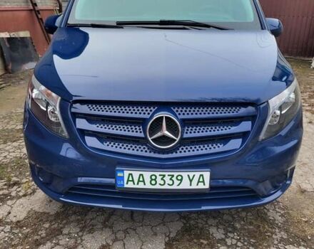 Синий Мерседес eVito, объемом двигателя 0 л и пробегом 47 тыс. км за 15600 $, фото 4 на Automoto.ua