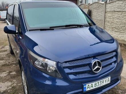 Синий Мерседес eVito, объемом двигателя 0 л и пробегом 47 тыс. км за 15600 $, фото 1 на Automoto.ua