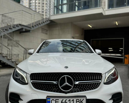 Белый Мерседес GLC-Class Coupe, объемом двигателя 2.14 л и пробегом 98 тыс. км за 42500 $, фото 4 на Automoto.ua