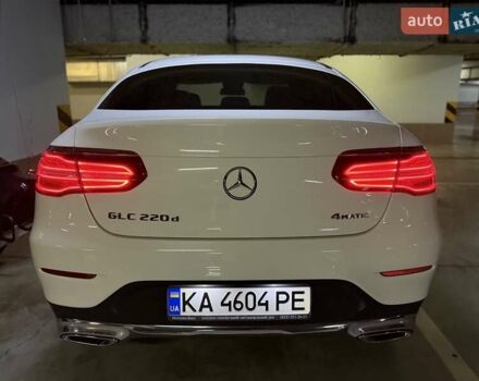 Белый Мерседес GLC-Class Coupe, объемом двигателя 2.14 л и пробегом 91 тыс. км за 39000 $, фото 8 на Automoto.ua
