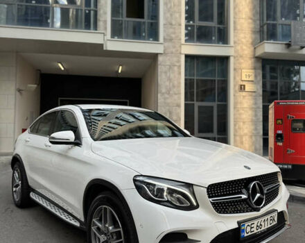 Белый Мерседес GLC-Class Coupe, объемом двигателя 2.14 л и пробегом 98 тыс. км за 42500 $, фото 5 на Automoto.ua