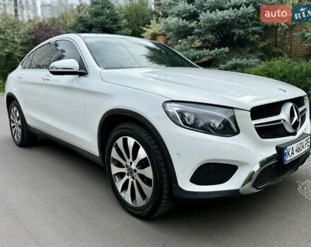 Белый Мерседес GLC-Class Coupe, объемом двигателя 2.14 л и пробегом 91 тыс. км за 39000 $, фото 2 на Automoto.ua