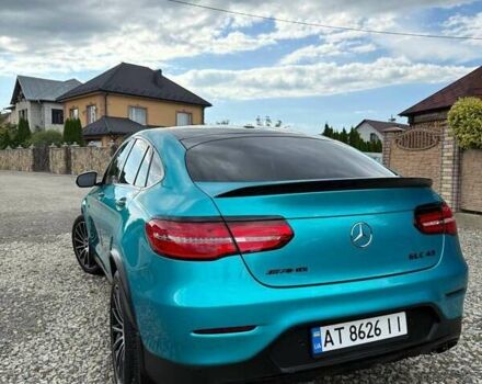 Белый Мерседес GLC-Class Coupe, объемом двигателя 3 л и пробегом 80 тыс. км за 43999 $, фото 9 на Automoto.ua