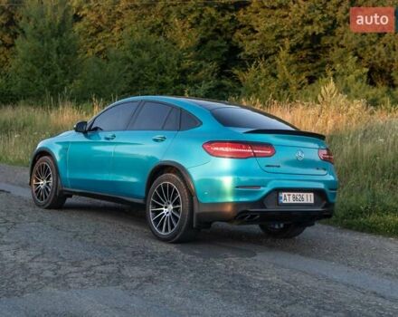 Белый Мерседес GLC-Class Coupe, объемом двигателя 3 л и пробегом 80 тыс. км за 43500 $, фото 8 на Automoto.ua