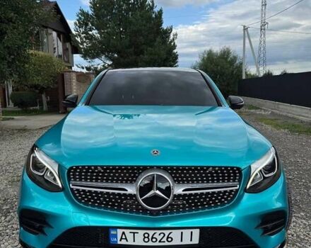 Белый Мерседес GLC-Class Coupe, объемом двигателя 3 л и пробегом 80 тыс. км за 43999 $, фото 5 на Automoto.ua