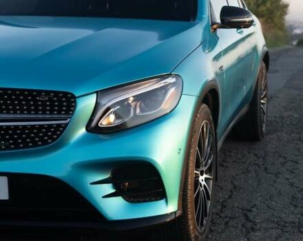 Белый Мерседес GLC-Class Coupe, объемом двигателя 3 л и пробегом 80 тыс. км за 43500 $, фото 4 на Automoto.ua