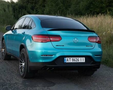 Белый Мерседес GLC-Class Coupe, объемом двигателя 3 л и пробегом 80 тыс. км за 43500 $, фото 12 на Automoto.ua