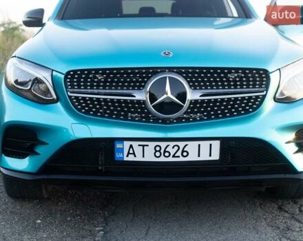 Белый Мерседес GLC-Class Coupe, объемом двигателя 3 л и пробегом 80 тыс. км за 43500 $, фото 7 на Automoto.ua