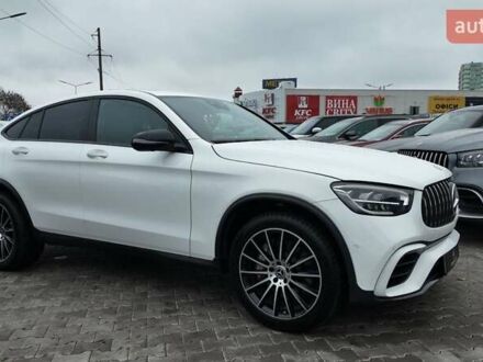 Белый Мерседес GLC-Class Coupe, объемом двигателя 1.99 л и пробегом 133 тыс. км за 44900 $, фото 1 на Automoto.ua