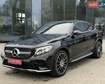 Черный Мерседес GLC-Class Coupe, объемом двигателя 2.2 л и пробегом 124 тыс. км за 38500 $, фото 4 на Automoto.ua