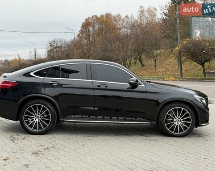 Черный Мерседес GLC-Class Coupe, объемом двигателя 2.2 л и пробегом 124 тыс. км за 38500 $, фото 6 на Automoto.ua