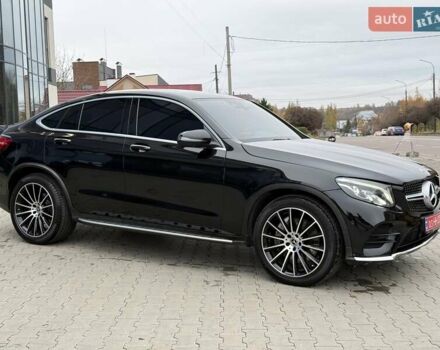 Черный Мерседес GLC-Class Coupe, объемом двигателя 2.2 л и пробегом 124 тыс. км за 38500 $, фото 5 на Automoto.ua