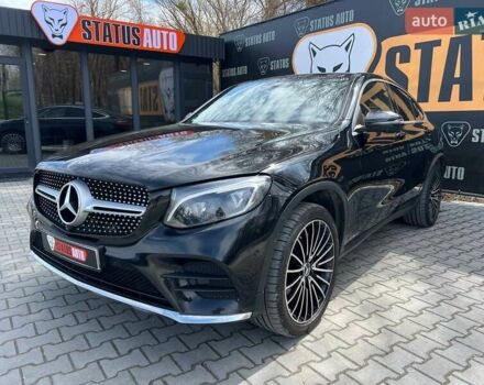 Черный Мерседес GLC-Class Coupe, объемом двигателя 2.99 л и пробегом 253 тыс. км за 38900 $, фото 2 на Automoto.ua