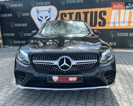 Черный Мерседес GLC-Class Coupe, объемом двигателя 2.99 л и пробегом 253 тыс. км за 38900 $, фото 1 на Automoto.ua