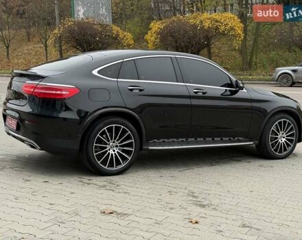 Черный Мерседес GLC-Class Coupe, объемом двигателя 2.2 л и пробегом 124 тыс. км за 38500 $, фото 7 на Automoto.ua