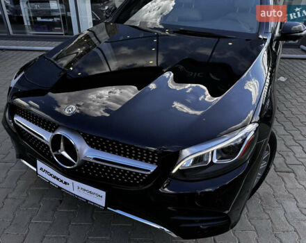 Черный Мерседес GLC-Class Coupe, объемом двигателя 2 л и пробегом 97 тыс. км за 38300 $, фото 2 на Automoto.ua
