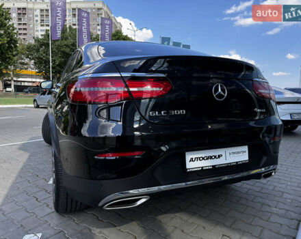 Черный Мерседес GLC-Class Coupe, объемом двигателя 2 л и пробегом 97 тыс. км за 38300 $, фото 6 на Automoto.ua