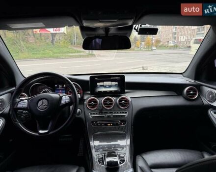 Черный Мерседес GLC-Class Coupe, объемом двигателя 2.2 л и пробегом 124 тыс. км за 38500 $, фото 15 на Automoto.ua