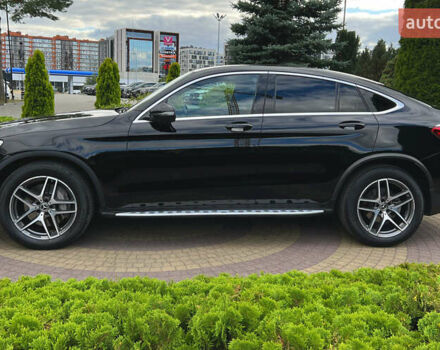 Черный Мерседес GLC-Class Coupe, объемом двигателя 2.2 л и пробегом 131 тыс. км за 39500 $, фото 3 на Automoto.ua