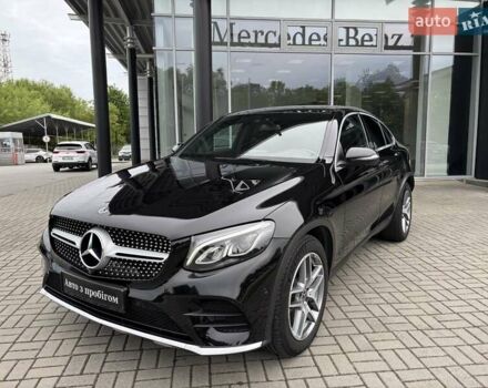 Черный Мерседес GLC-Class Coupe, объемом двигателя 1.99 л и пробегом 112 тыс. км за 36500 $, фото 1 на Automoto.ua