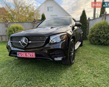 Черный Мерседес GLC-Class Coupe, объемом двигателя 1.99 л и пробегом 150 тыс. км за 44000 $, фото 2 на Automoto.ua