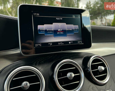 Черный Мерседес GLC-Class Coupe, объемом двигателя 2.2 л и пробегом 131 тыс. км за 39500 $, фото 13 на Automoto.ua