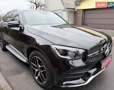 Черный Мерседес GLC-Class Coupe, объемом двигателя 2.14 л и пробегом 89 тыс. км за 36900 $, фото 1 на Automoto.ua