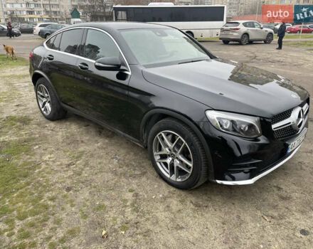 Черный Мерседес GLC-Class Coupe, объемом двигателя 2.14 л и пробегом 111 тыс. км за 39000 $, фото 1 на Automoto.ua