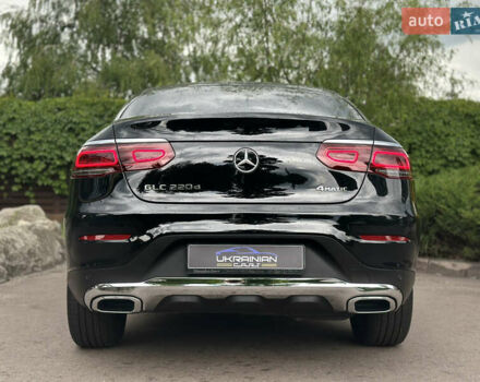 Черный Мерседес GLC-Class Coupe, объемом двигателя 1.95 л и пробегом 52 тыс. км за 45999 $, фото 12 на Automoto.ua