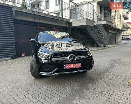 Черный Мерседес GLC-Class Coupe, объемом двигателя 2.93 л и пробегом 81 тыс. км за 54500 $, фото 1 на Automoto.ua