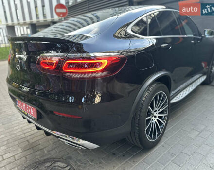 Черный Мерседес GLC-Class Coupe, объемом двигателя 2.93 л и пробегом 81 тыс. км за 54500 $, фото 20 на Automoto.ua