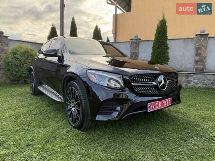 Черный Мерседес GLC-Class Coupe, объемом двигателя 1.99 л и пробегом 150 тыс. км за 44000 $, фото 1 на Automoto.ua