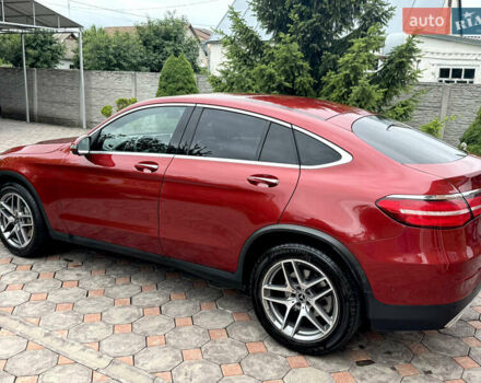 Красный Мерседес GLC-Class Coupe, объемом двигателя 3 л и пробегом 134 тыс. км за 40500 $, фото 3 на Automoto.ua