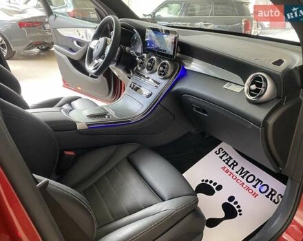 Красный Мерседес GLC-Class Coupe, объемом двигателя 1.99 л и пробегом 80 тыс. км за 42500 $, фото 33 на Automoto.ua