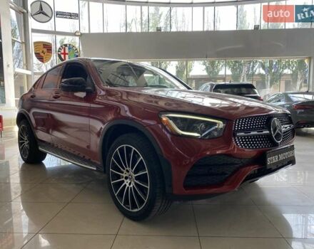 Красный Мерседес GLC-Class Coupe, объемом двигателя 1.99 л и пробегом 80 тыс. км за 42500 $, фото 8 на Automoto.ua