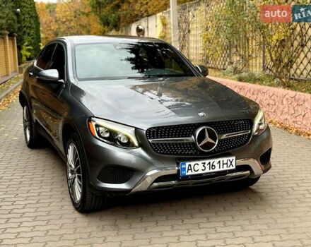 Серый Мерседес GLC-Class Coupe, объемом двигателя 1.99 л и пробегом 140 тыс. км за 37900 $, фото 8 на Automoto.ua