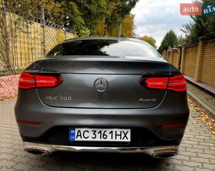 Серый Мерседес GLC-Class Coupe, объемом двигателя 1.99 л и пробегом 140 тыс. км за 37900 $, фото 10 на Automoto.ua