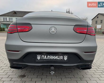 Серый Мерседес GLC-Class Coupe, объемом двигателя 2.2 л и пробегом 260 тыс. км за 34777 $, фото 17 на Automoto.ua