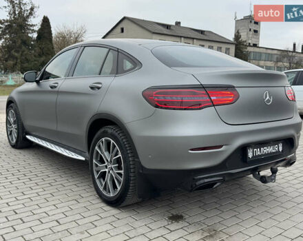 Серый Мерседес GLC-Class Coupe, объемом двигателя 2.2 л и пробегом 260 тыс. км за 34777 $, фото 4 на Automoto.ua