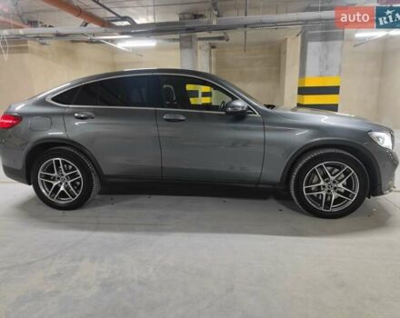 Сірий Мерседес GLC-Class Coupe, об'ємом двигуна 2.99 л та пробігом 124 тис. км за 45900 $, фото 4 на Automoto.ua