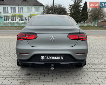 Серый Мерседес GLC-Class Coupe, объемом двигателя 2.2 л и пробегом 260 тыс. км за 34777 $, фото 5 на Automoto.ua