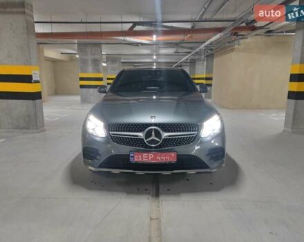 Сірий Мерседес GLC-Class Coupe, об'ємом двигуна 2.99 л та пробігом 124 тис. км за 45900 $, фото 1 на Automoto.ua