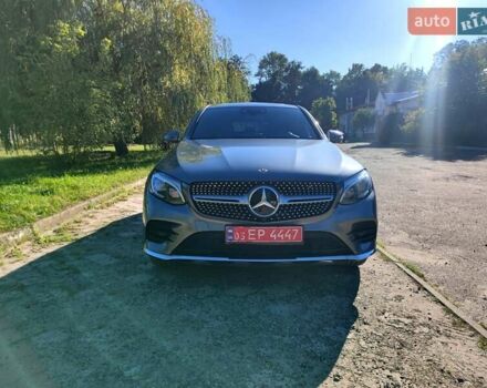 Серый Мерседес GLC-Class Coupe, объемом двигателя 2.99 л и пробегом 125 тыс. км за 44500 $, фото 1 на Automoto.ua