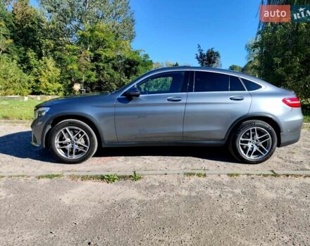 Серый Мерседес GLC-Class Coupe, объемом двигателя 2.99 л и пробегом 125 тыс. км за 44500 $, фото 4 на Automoto.ua