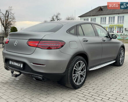 Серый Мерседес GLC-Class Coupe, объемом двигателя 2.2 л и пробегом 260 тыс. км за 34777 $, фото 6 на Automoto.ua